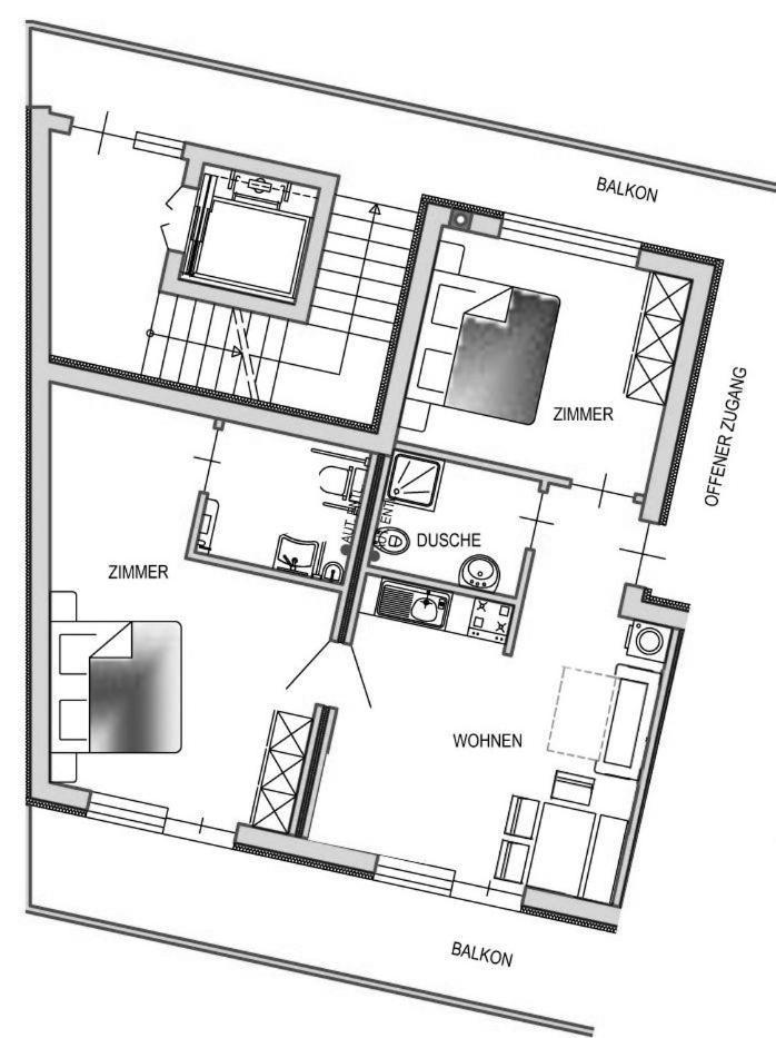 Residence Viktoria Castelrotto Eksteriør billede