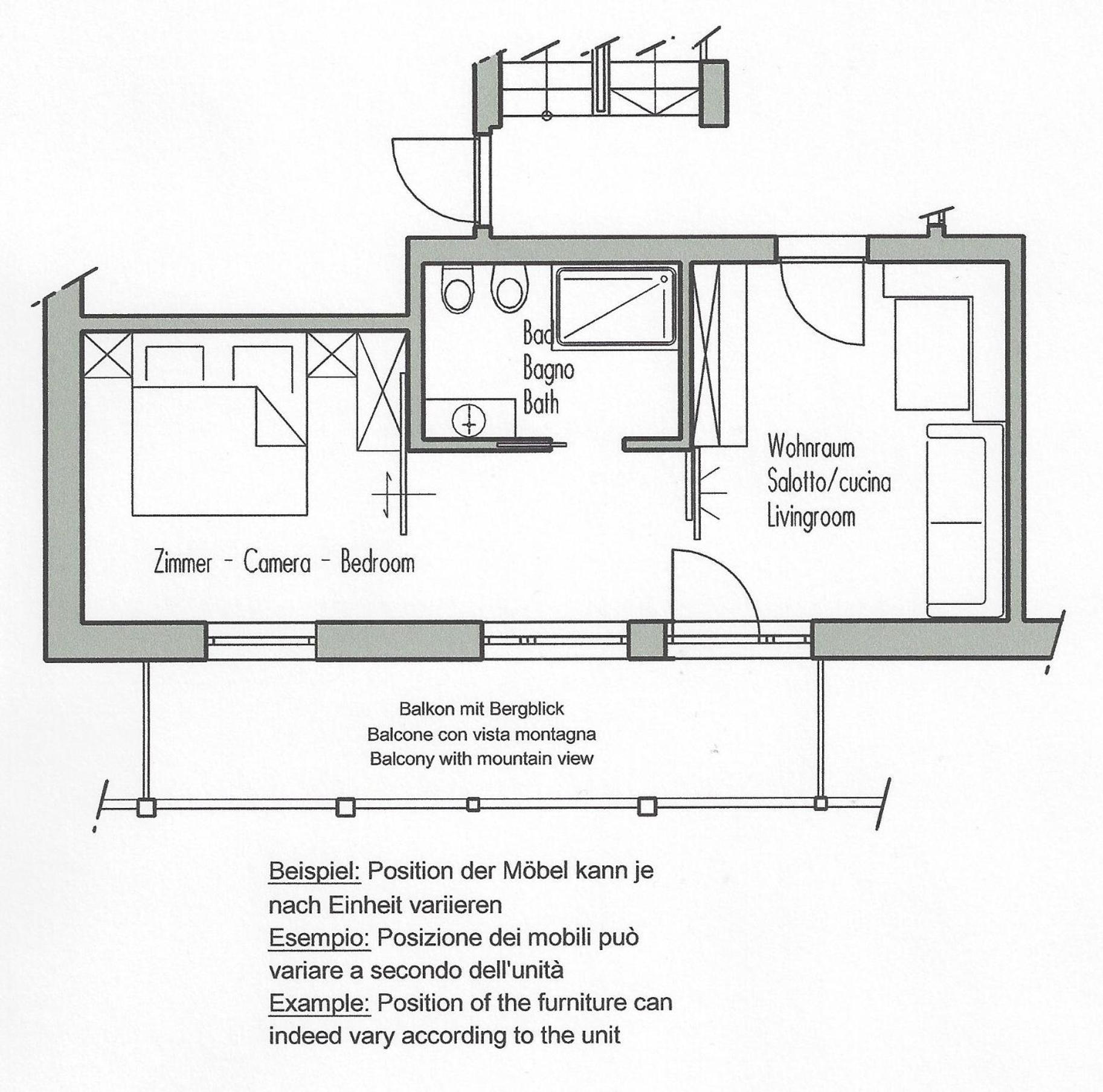 Residence Viktoria Castelrotto Eksteriør billede